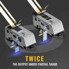 BougeRV Yuma 200W CIGS Thin-film Flexible Solar Panel ISE138-B079