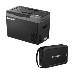 BougeRV CRPRO30 30 Quart 12V Portable Car Fridge Freezer