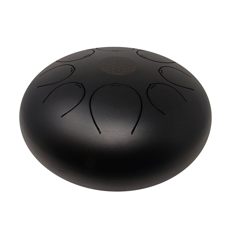 Rare Earth Gallery 30cm Pentatonic Steel Singing Drum - Black W05E-EF