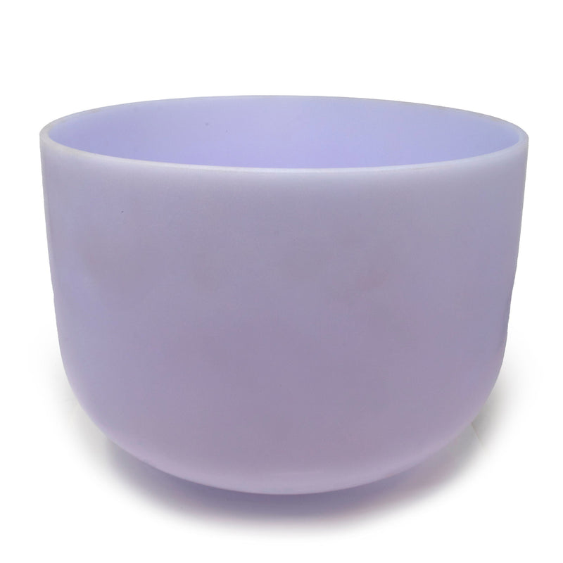 Rare Earth Gallery 12-Inch Gem-Infused Quartz Crystal Singing Bowl
