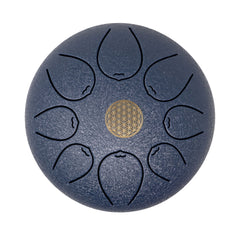 Rare Earth Gallery 20cm Pentatonic Steel Singing Drum - Metal Dark Blue W03K-HL
