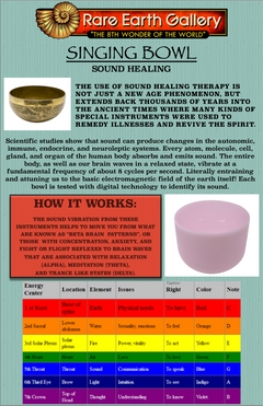 Rare Earth Gallery 8" Frosted Quartz Sound Bowl - A Note - Aligns Third-Eye Chakra ULA001-MXX