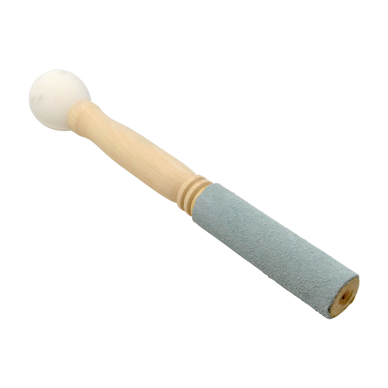 Rare Earth Gallery Suede & Rubber Ball Striker Tool on Wood S003-FZD