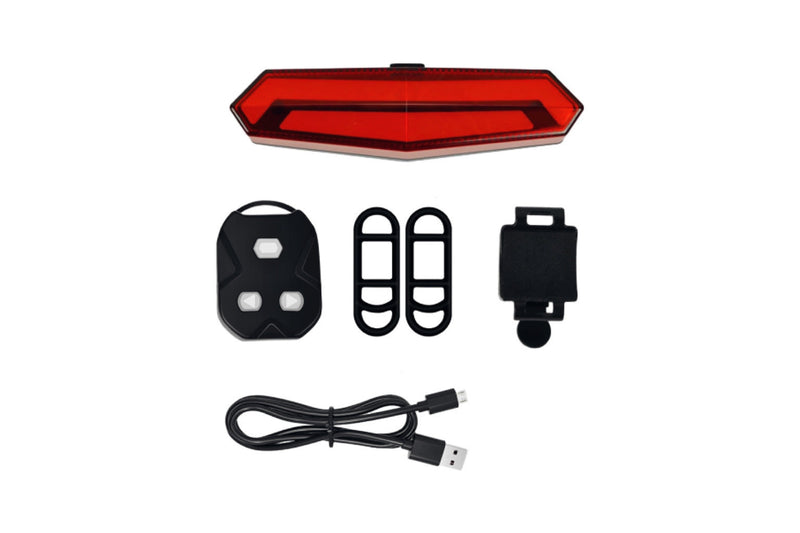 Beecool Bikes USB Charging Waterproof Turn Signal Wireless Remote Control Tail-light