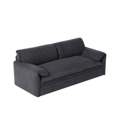 66' Queen Pull Out Sofa Bed, 3-in-1 Convertible Sleeper Sofa with Side Storage,Multi-Functional Velvet Loveseat Bed for Living Room,Bedroom,Apartment,Office(Old Sku:W1885P214785;New Sku:W1885S00223)