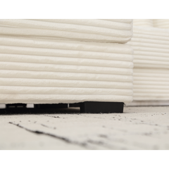 [NEW ARRIVED] [VIDEO PROVIDED] Oversized Two-Piece  Couches,  L Shaped Sofa, Corduroy, Left Chaise Daybed,with Armrests,Eight Throw Pillows,Corner Sofa,Easy To Assemble, Beige