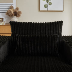 62.5-Inch Corduroy Sponge Sofa Lounge Chair,No Assembly Required,Fluffy Modern Sleeper Chair for Indoor Living Room Bedroom