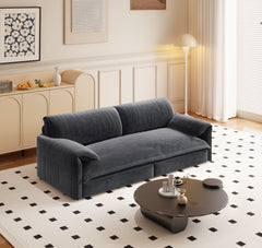 66' Queen Pull Out Sofa Bed, 3-in-1 Convertible Sleeper Sofa with Side Storage,Multi-Functional Velvet Loveseat Bed for Living Room,Bedroom,Apartment,Office(Old Sku:W1885P214785;New Sku:W1885S00223)