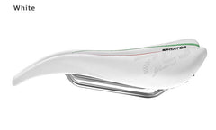 Selle SMP Stratos Saddle with Steel Rails (70th Anniversary White)