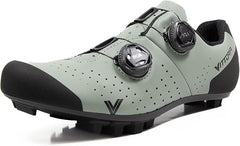 Vittoria KOM MTB Cycling Shoes - Celeste Green/Black