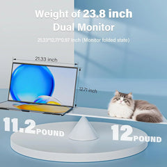 InnoView Foldable 23.8" Dual Monitor-INVPM609 PM609