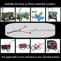 Beecool Bikes Bike Trailer Hitch for Outdoor Camping & Cycling BC-Trailer Hitch