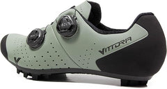 Vittoria KOM MTB Cycling Shoes - Celeste Green/Black