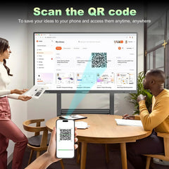 REHISK COOLHOOD 65" 4K Smart Whiteboard (Touchscreen, Android 13, Wireless Sharing, App Ecosystem) LT65D8