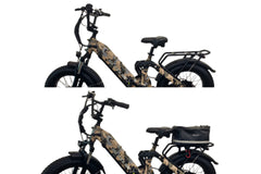 Beecool Bikes BMX Handlebar With Crossbar For Ebikes BC-M-shaped Handlebar