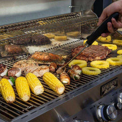 Monument Grills 77352 | Full Stainless Propane Gas Grill with Free Rotisserie Kit