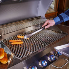 Monument Grills 77352 | Full Stainless Propane Gas Grill with Free Rotisserie Kit