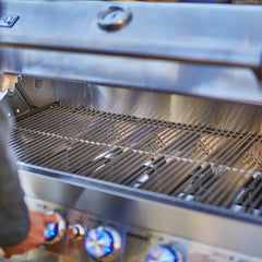 Monument Grills 77352 | Full Stainless Propane Gas Grill with Free Rotisserie Kit