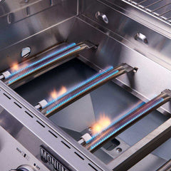 Monument Grills 77352 | Full Stainless Propane Gas Grill with Free Rotisserie Kit