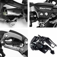 Beecool Bikes SHIMANO TOURNEY TY Long Cage Rear Derailleur 6/7-speed BC-Derailleur