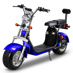SoverSky 3000w SoverSky SL1.0P Scooter 60Miles/45MPH Fat Tire Moped