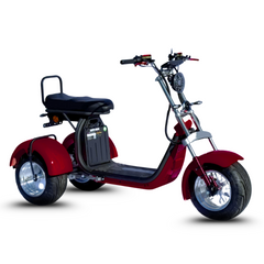 Scoot Motion 3-Wheel Electric Tricycle City Coco CP-7.0 - two-seater model with long range (20Ah/40Ah)
