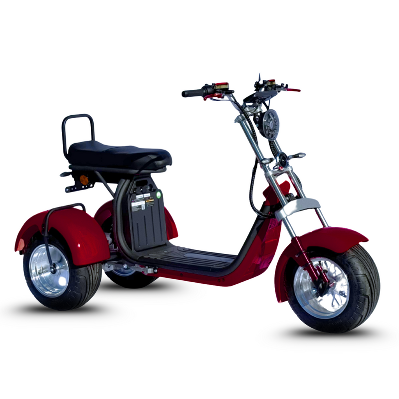 Scoot Motion 3-Wheel Electric Tricycle City Coco CP-7.0 - two-seater model with long range (20Ah/40Ah)