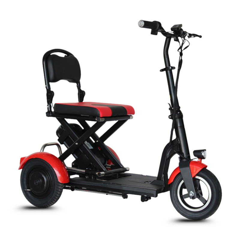 Scoot Motion S2 Foldable Electric Tricycle - 3 Wheels 300W/600W, Practical Mobility for Seniors and PRMs