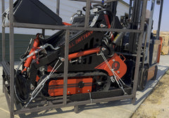 Full Battery 72V 16.4kWh Curiosity Mini Track Loader Skid Steer