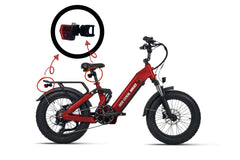 Beecool Bikes USB Charging Waterproof Turn Signal Wireless Remote Control Tail-light