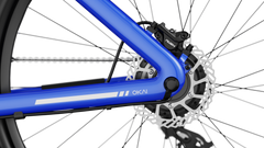 Minimalist Fitness Step-through e-Bike w/ up to 62 miles Max Operating Range and 20 MPH Max Speed - Bolt Blue