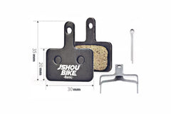 Beecool Bikes Electric Bike Hydraulic Brake Pads Two Pairs BC-Brake Pads-Ceramic BC-Brake Pads