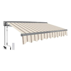Advaning Classic Series Fully Assembled Retractable Sun Shade Canopy Awning (SAK92851)