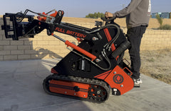 Full Battery 72V 16.4kWh Curiosity Mini Track Loader Skid Steer