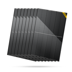 BougeRV Bifacial 800 Watts 10BB 12V/24V Rigid Solar Panel