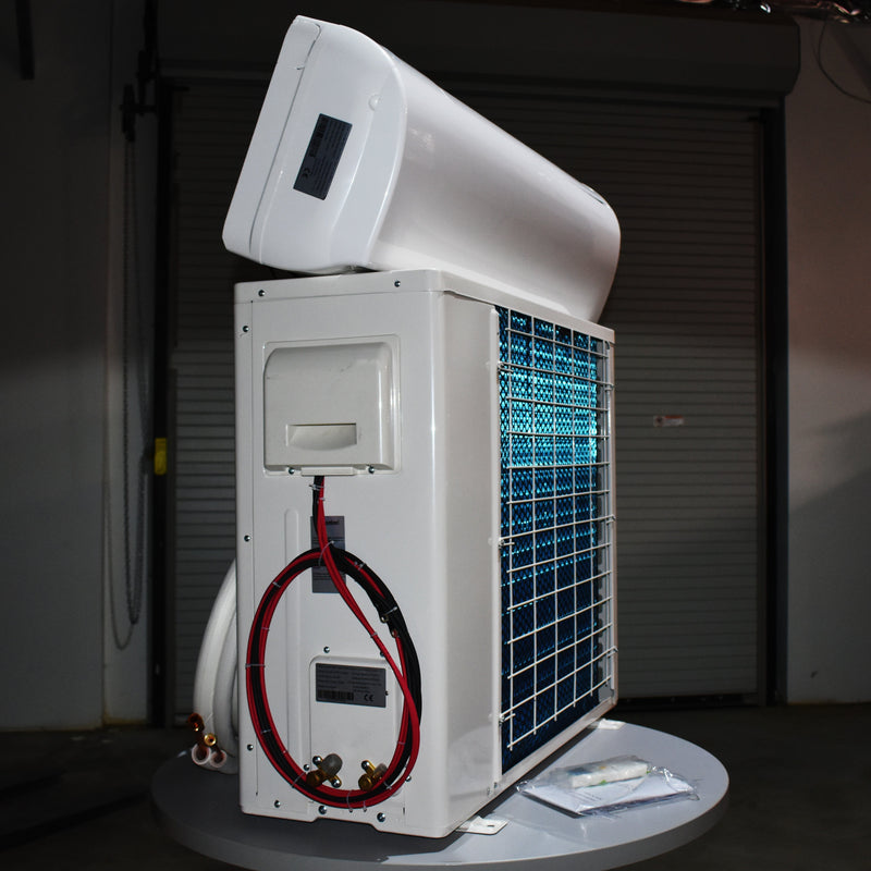 Full Battery 48V DC Mini Split Air Conditioner & Heater