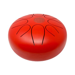 Rare Earth Gallery 20cm Pentatonic Steel Singing Drum - American Red W03J-HL