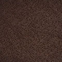Compression Sponge L-Shape Sectional Sofa with Curved Chaise, Brown Modular Chenille Couch No Assembly Required, 30D High-Density for Living Room Bedroom Apartment Lounge.