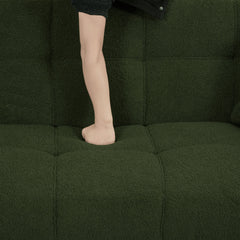70.1 'futon sofa bed, convertible double sofa bed with folding armrests for living rooms and small Spaces