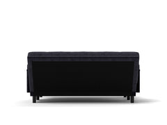 Grey 2 seater sofa sleeper with recline fuction