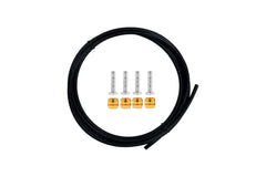 Beecool Bikes Hydraulic Brake Hose Kit 2500mm for Shimano Included 4 Brake Olives and 4 Connecting Inserts