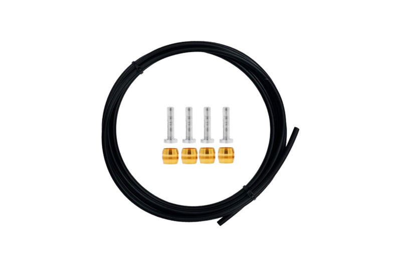 Beecool Bikes Hydraulic Brake Hose Kit 2500mm for Shimano Included 4 Brake Olives and 4 Connecting Inserts