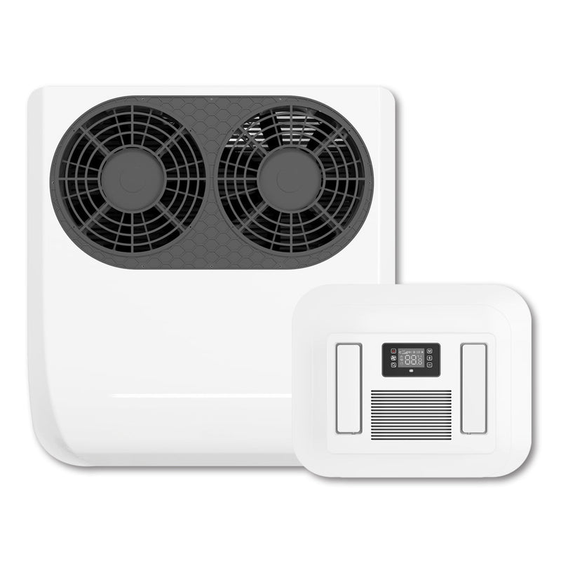 Full Battery 12V 4400 BTU/h Rooftop Air Conditioner average draw 300 watts