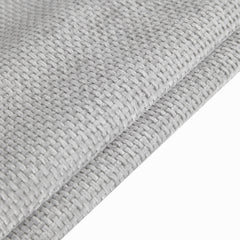 Modern Oversized L-shaped Sectional Sofa with Chaise and Free Pillows, Chenille Fabric, 119*55 Inches, Light Gray