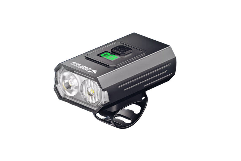 Beecool Bikes LED Bike Front Clip Light IPX6 Waterproof USB Rechargeable BC-Front Clip Light