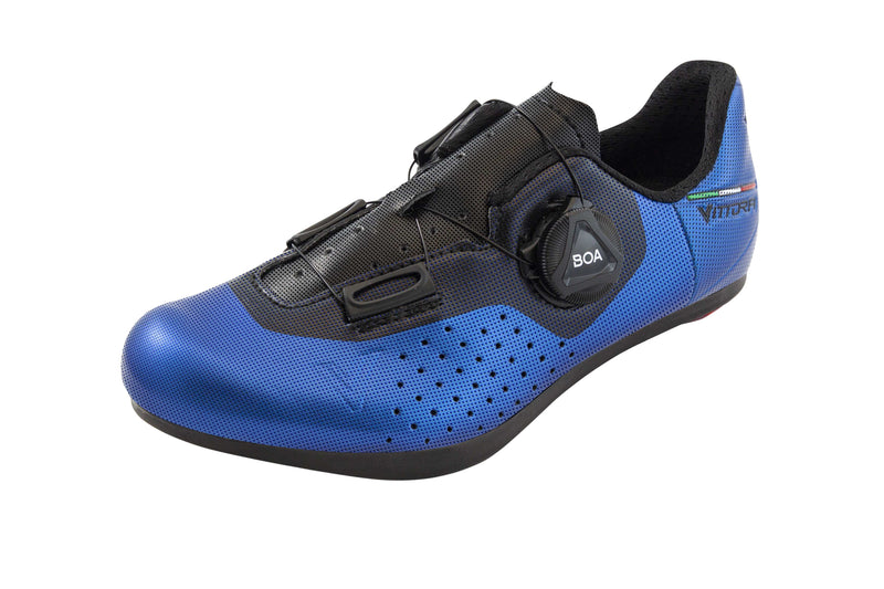 Vittoria ALISE Kid Road Cycling Shoes - BLUE/BLACK 32 33