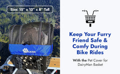 Magnum Bikes Pet Cover for Dairyman Rear Basket 2017A