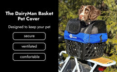 Magnum Bikes Pet Cover for Dairyman Rear Basket 2017A