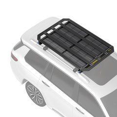 BougeRV Modular Roof Rack Platform with Slidable Solar Panel Bracket R0206-00024-BK