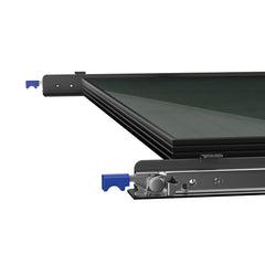 BougeRV Modular Roof Rack Platform with Slidable Solar Panel Bracket R0206-00024-BK